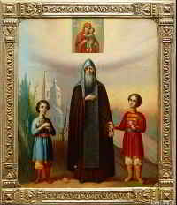 14 Svyatie blagovernie Fedor David i Konstantin s ikonoy Tolgskoy Bogomateri oborotnaya intro